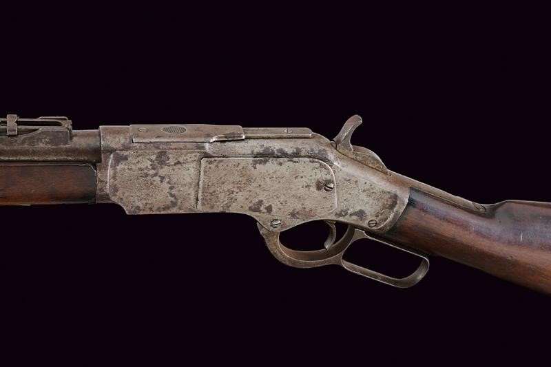 Prototype Winchester Spanish Model 1873 Lever Action Musket con Baionetta