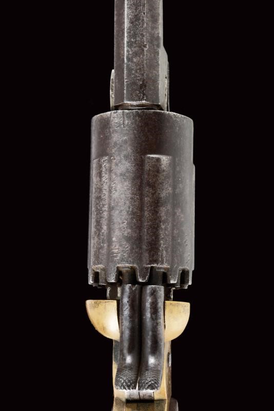 John Walch Ten-shot Double Hammers Pocket Revolver