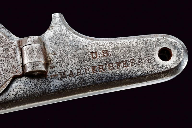 Rara Batteria per Fucile Harper's Ferry Mod. 1855