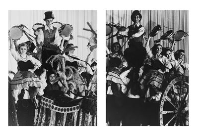 Tarantella siciliana - Due stampe vintage alla gelatina sali d'argento