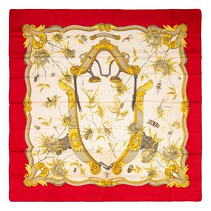 Ingrid silk twill scarf