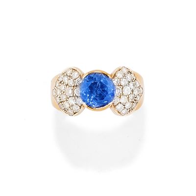 Anello con Pietra Blu