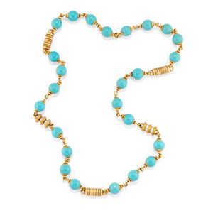 Collana con turchesi