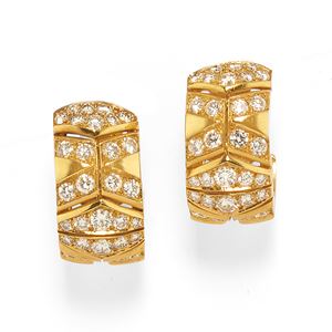 Orecchini con diamanti