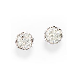 Orecchini con diamanti