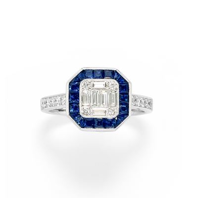 Anello con Zaffiri