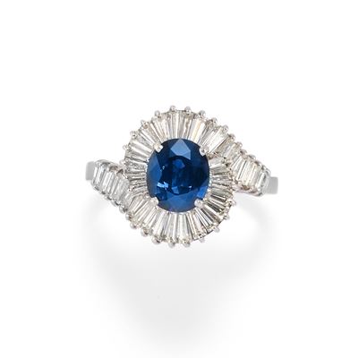 Anello con Zaffiro