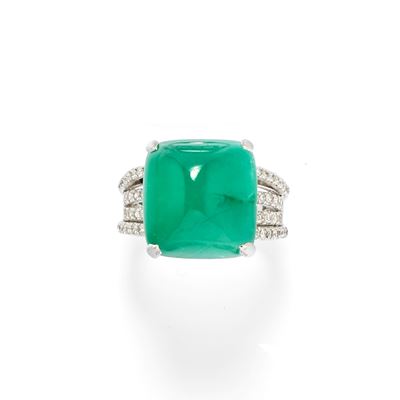 Anello con Smeraldo