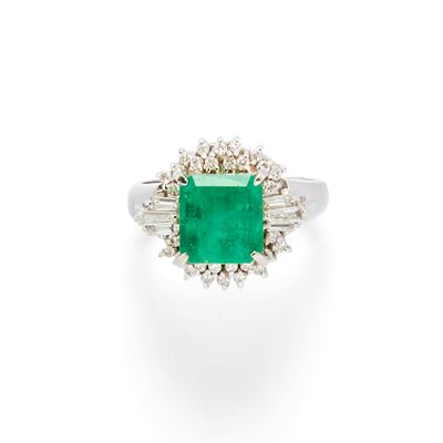 Anello con Smeraldo