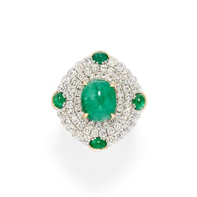 Anello con Smeraldi