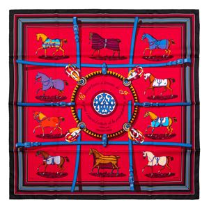 Couvertures et Tenues De Jour silk twill scarf