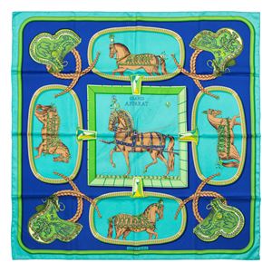 Grand Apparat silk twill scarf