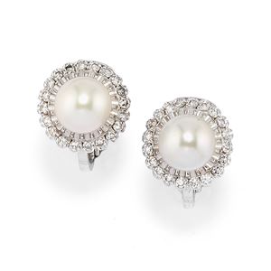  - Pearl earrings