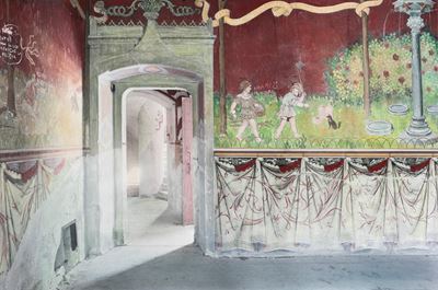 Castello di Rovasenda - Stampa a getto d'inchiostro colorata a mano, 2013