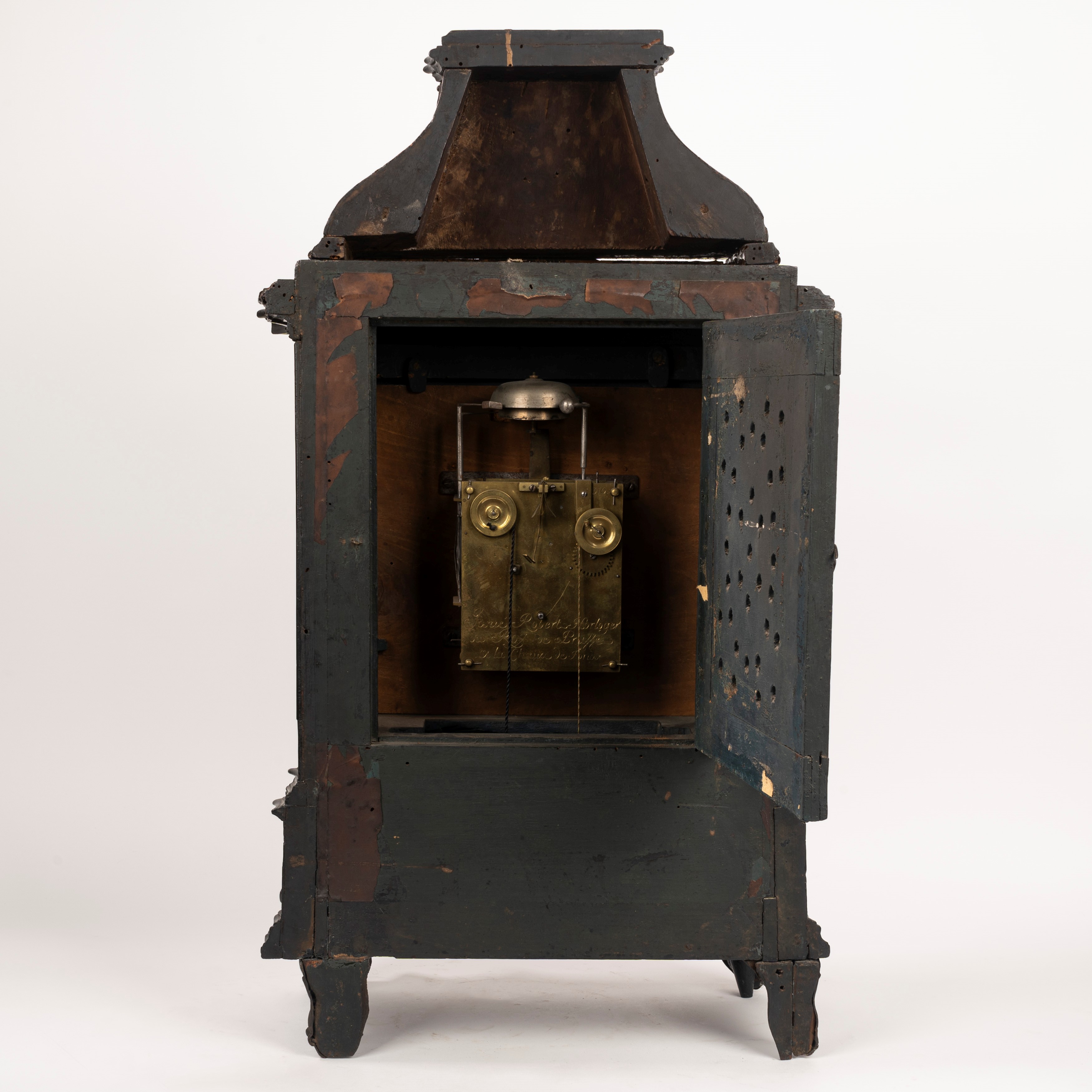 Pendola da Tavolo in Radica, Secolo XVIII