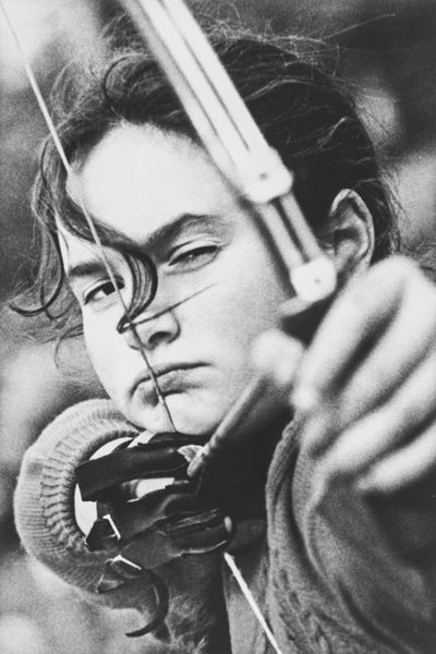 Girl Archer, Stampa alla gelatina ai sali d'argento, 1956