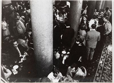 Senza titolo (Inaugurazione) - Stampa vintage alla gelatina ai sali d'argento