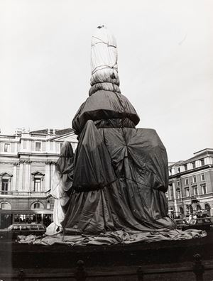 Christo, Piazza della Scala Milano