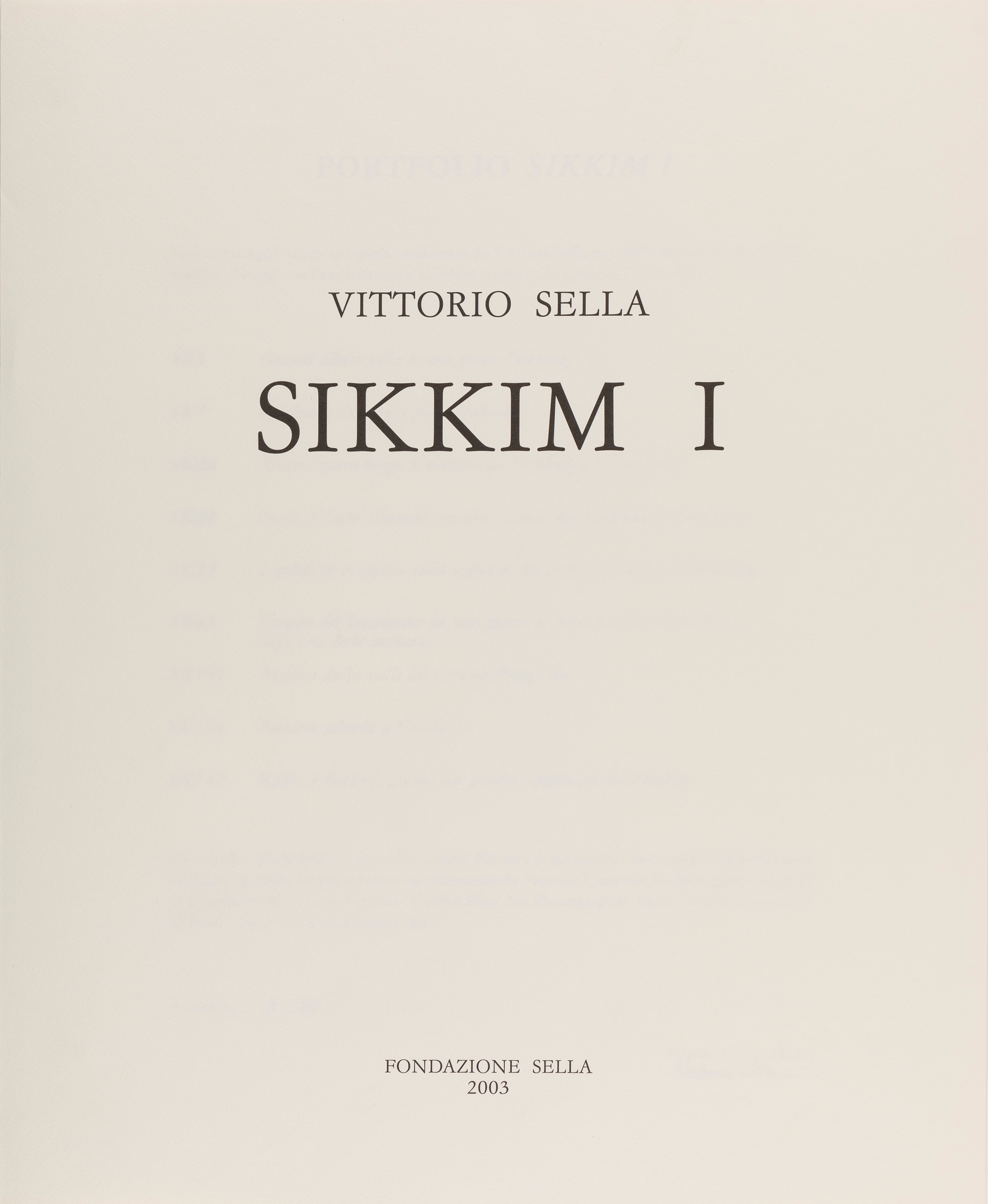 Vittorio Sella - Sikkim I - Nove stampe alla gelatina ai sali d'argento, 1899