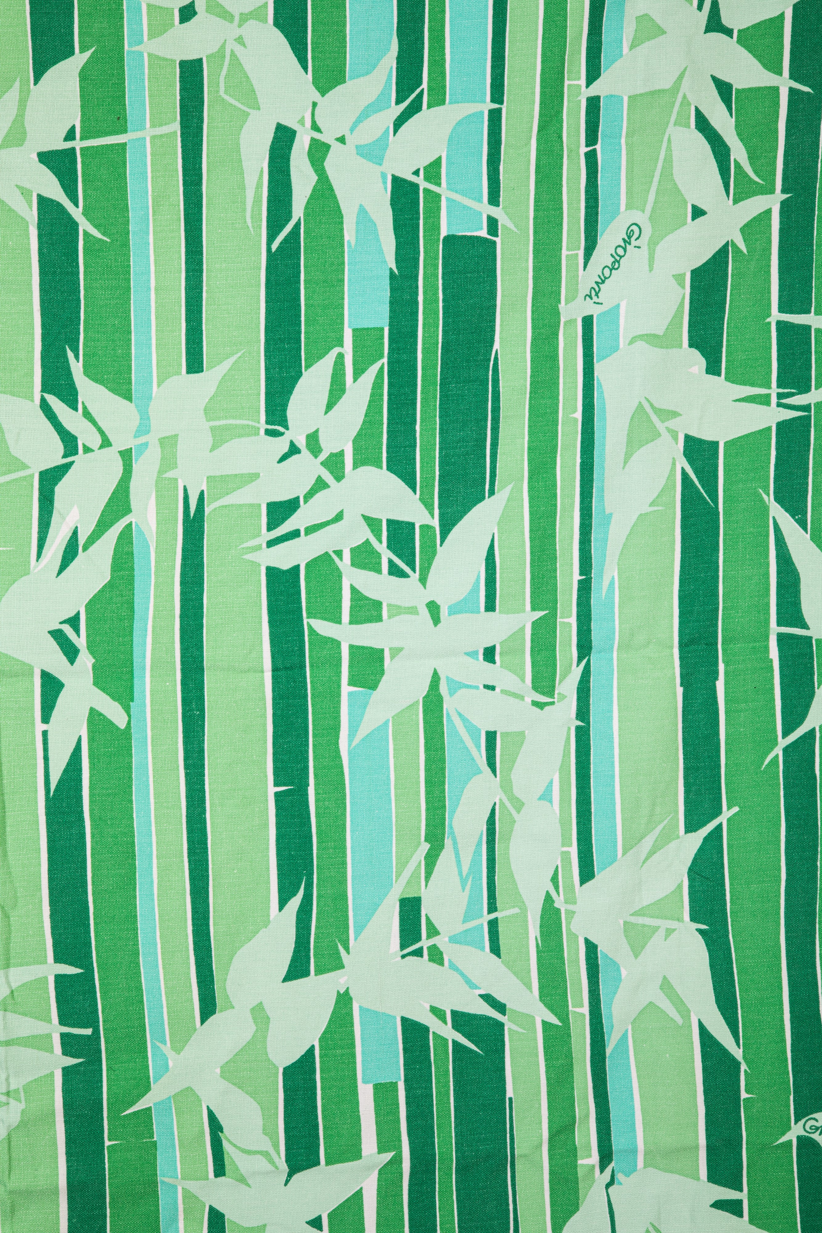 Gio Ponti - Coppia di tessuti stampati, circa 1970