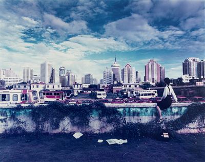 On the Wall: Haikou n. 2, C-print vintage
