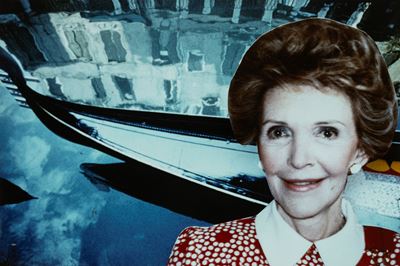 Nancy Regan, stampa cromogenica vintage (1987)