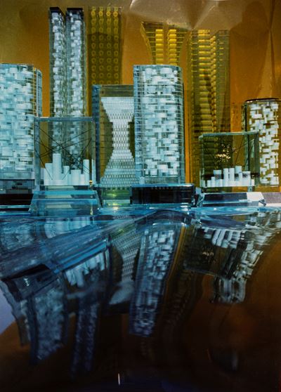 La città di cristallo - Stampa cibachrome vintage, 1986