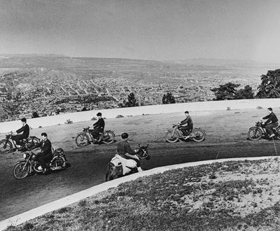 Motociclisti a Tblisi, Georgia