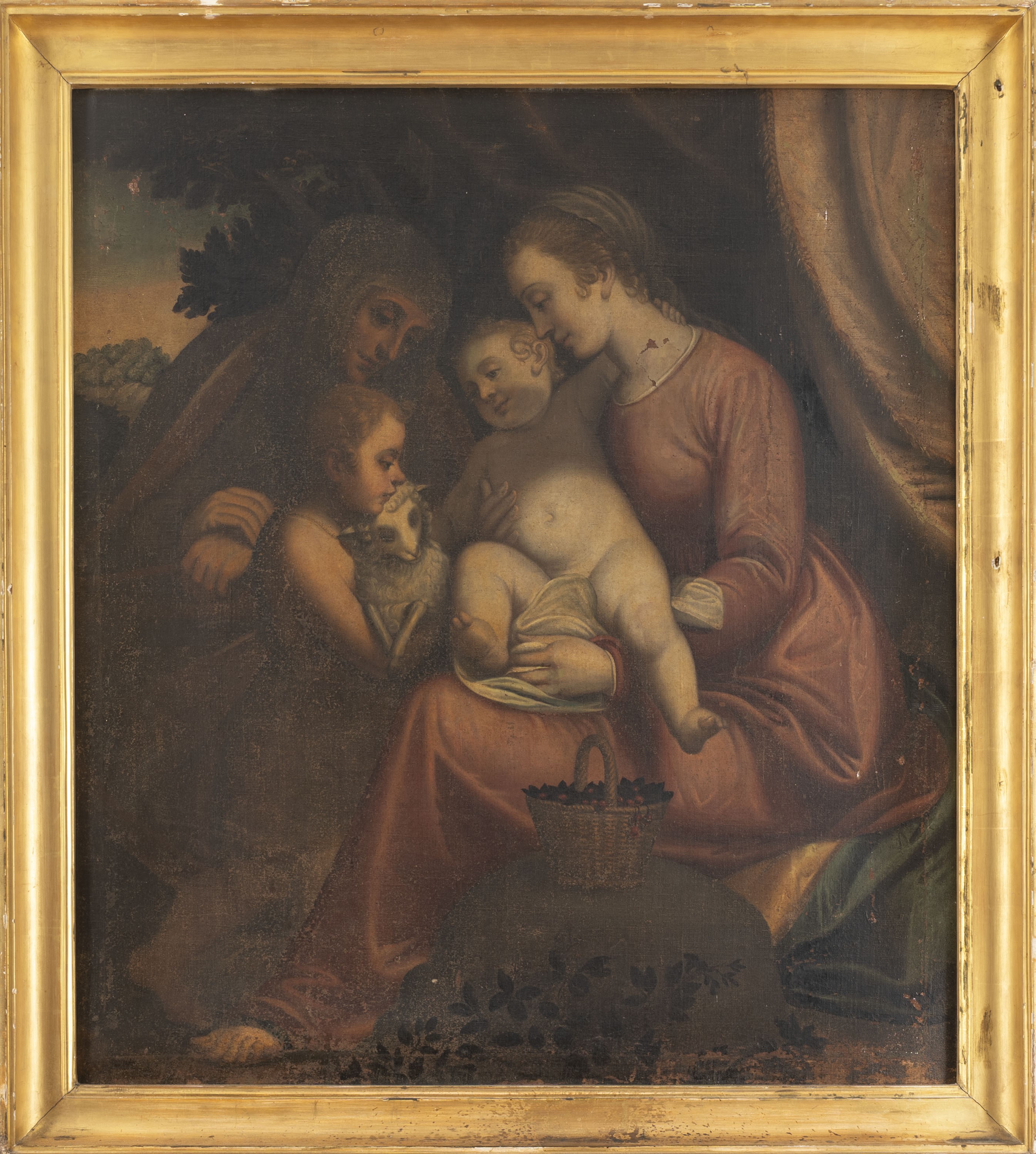 Madonna con Bambino, San Giovannino e Sant'Anna