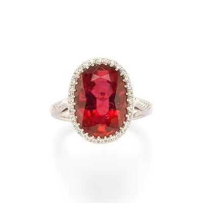 Anello con Tormalina