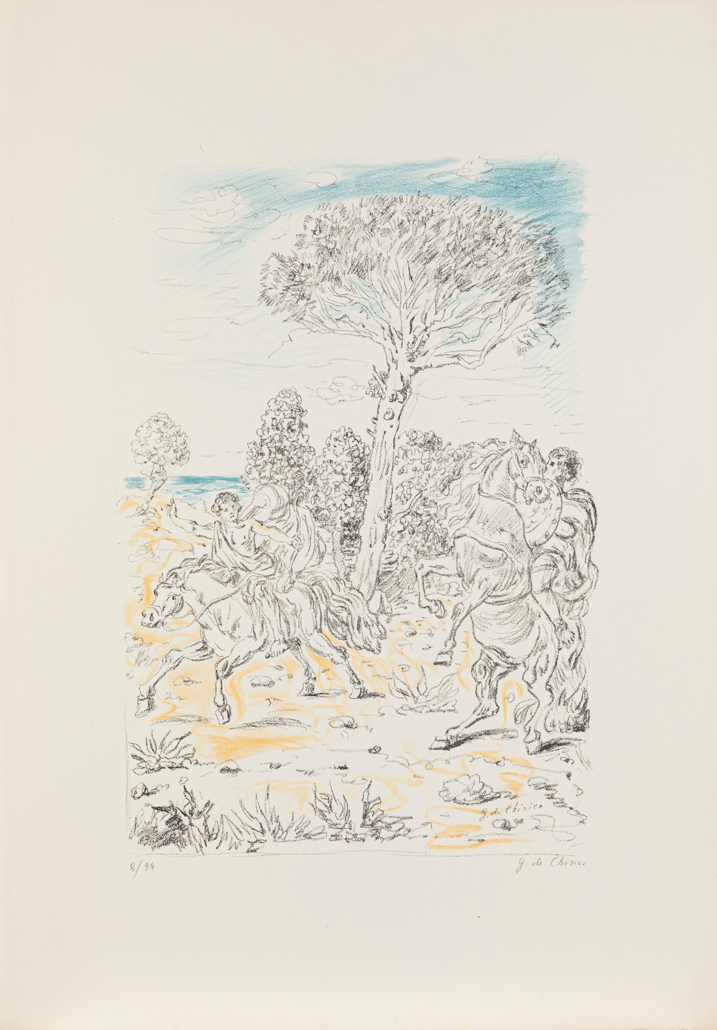 Giorgio De Chirico - I Cavalli