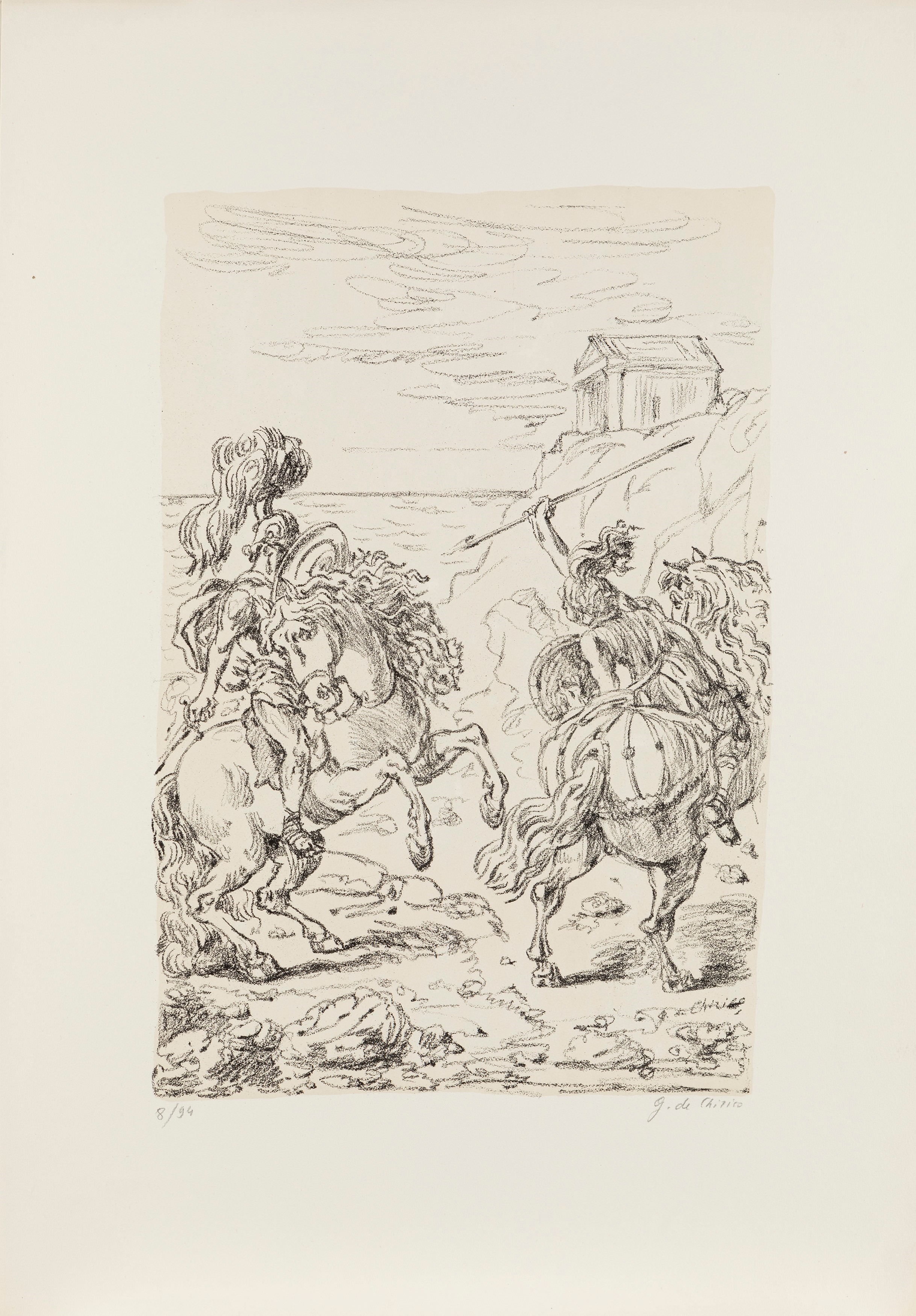 Giorgio De Chirico - I Cavalli