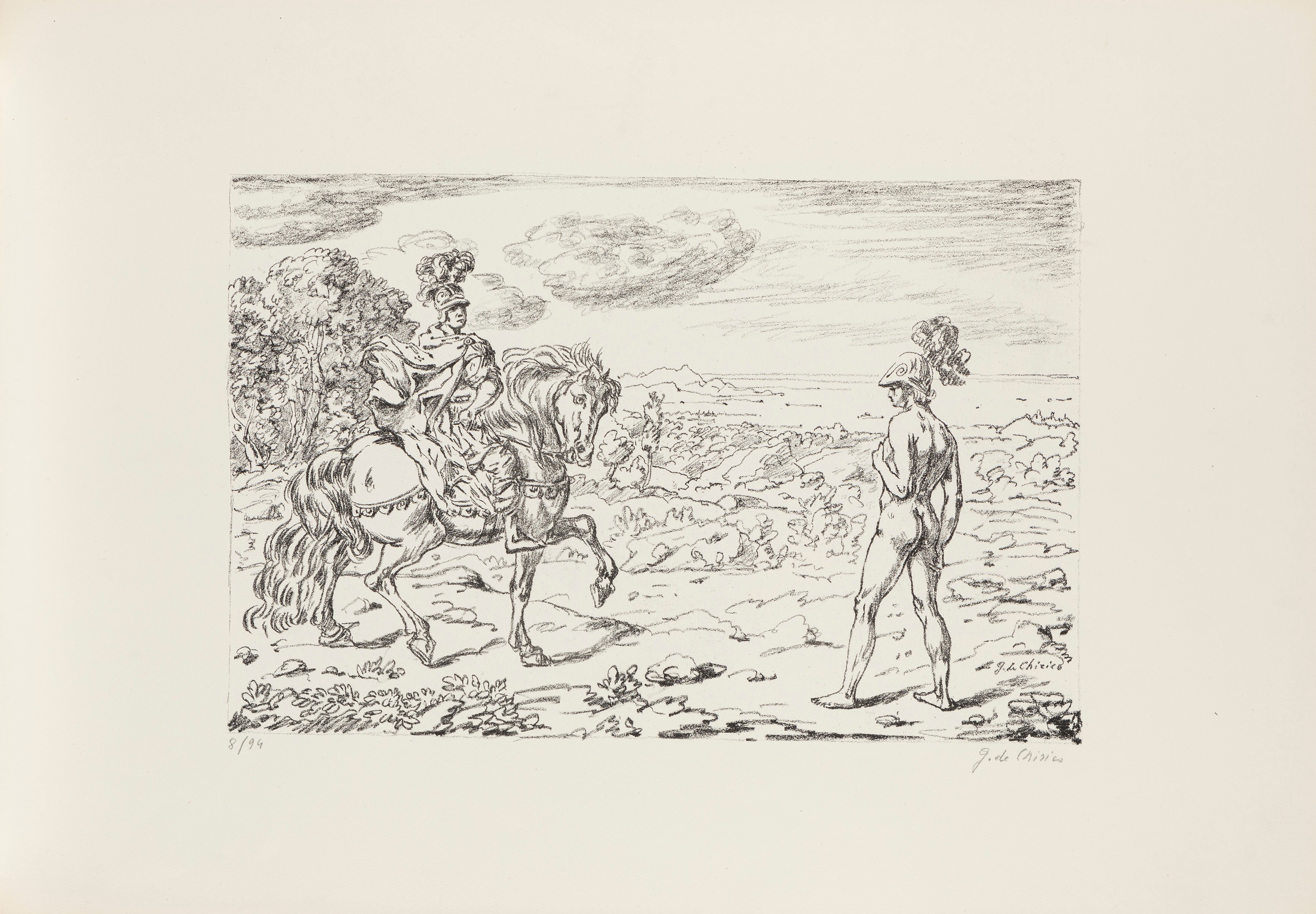 Giorgio De Chirico - I Cavalli