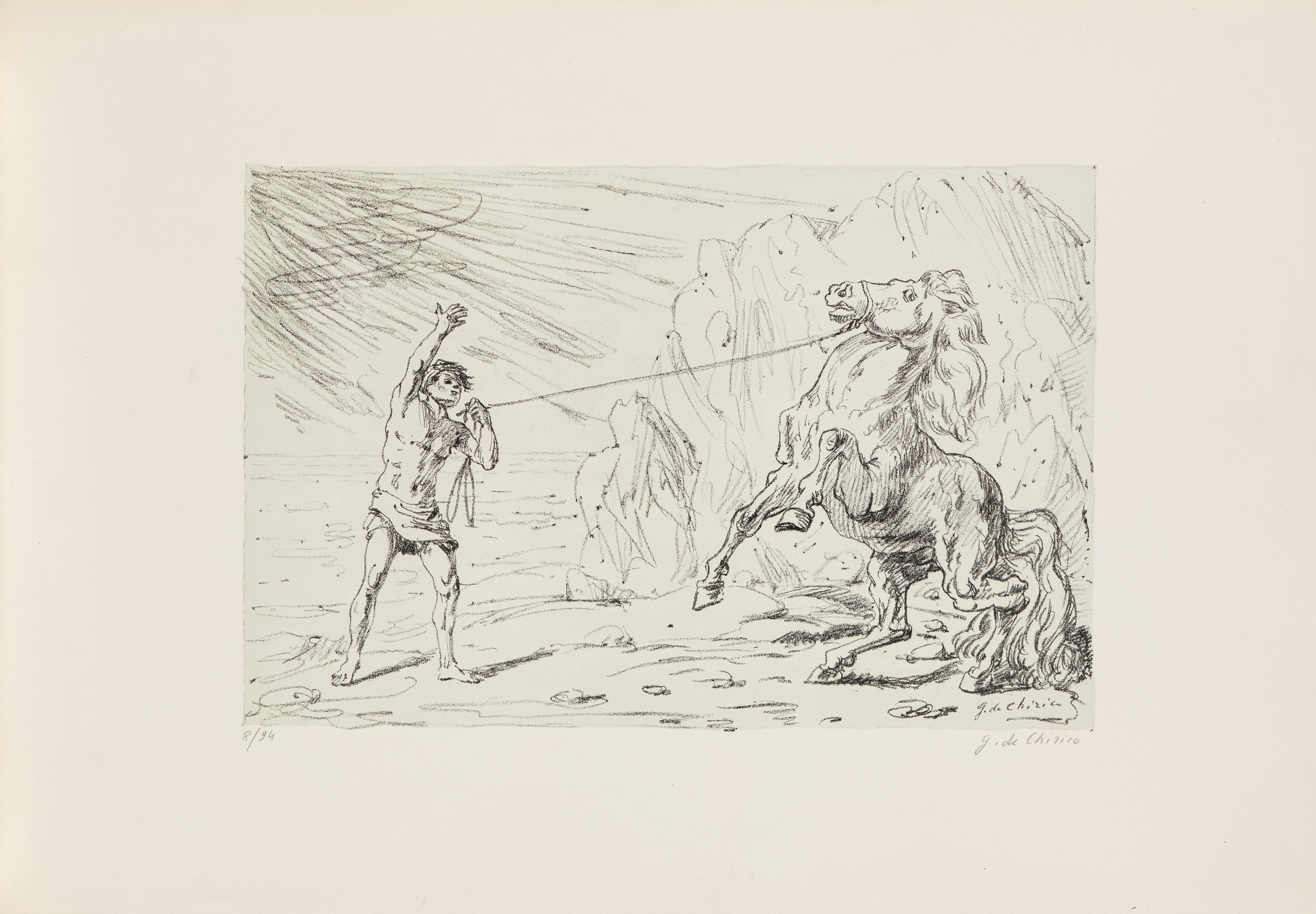 Giorgio De Chirico - I Cavalli