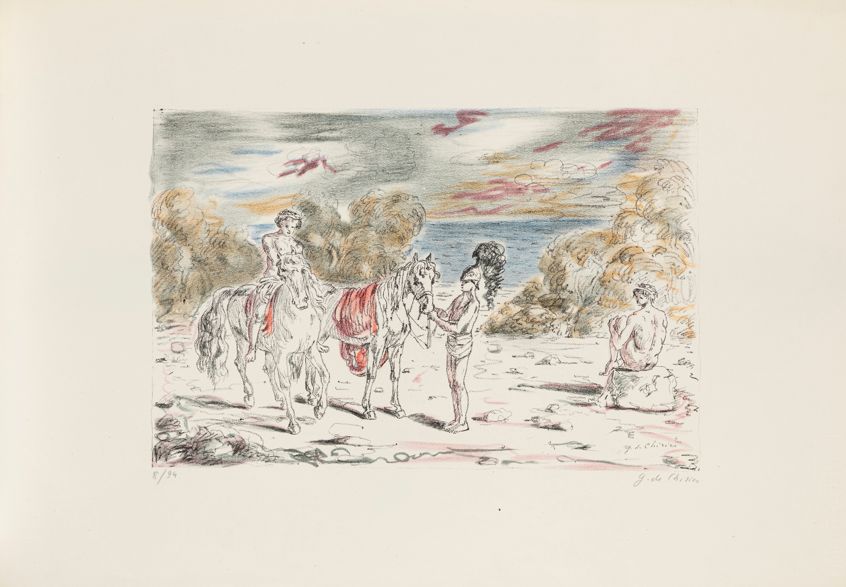Giorgio De Chirico - I Cavalli