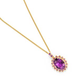 Collana con ametista