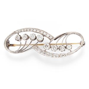 Spilla con diamanti