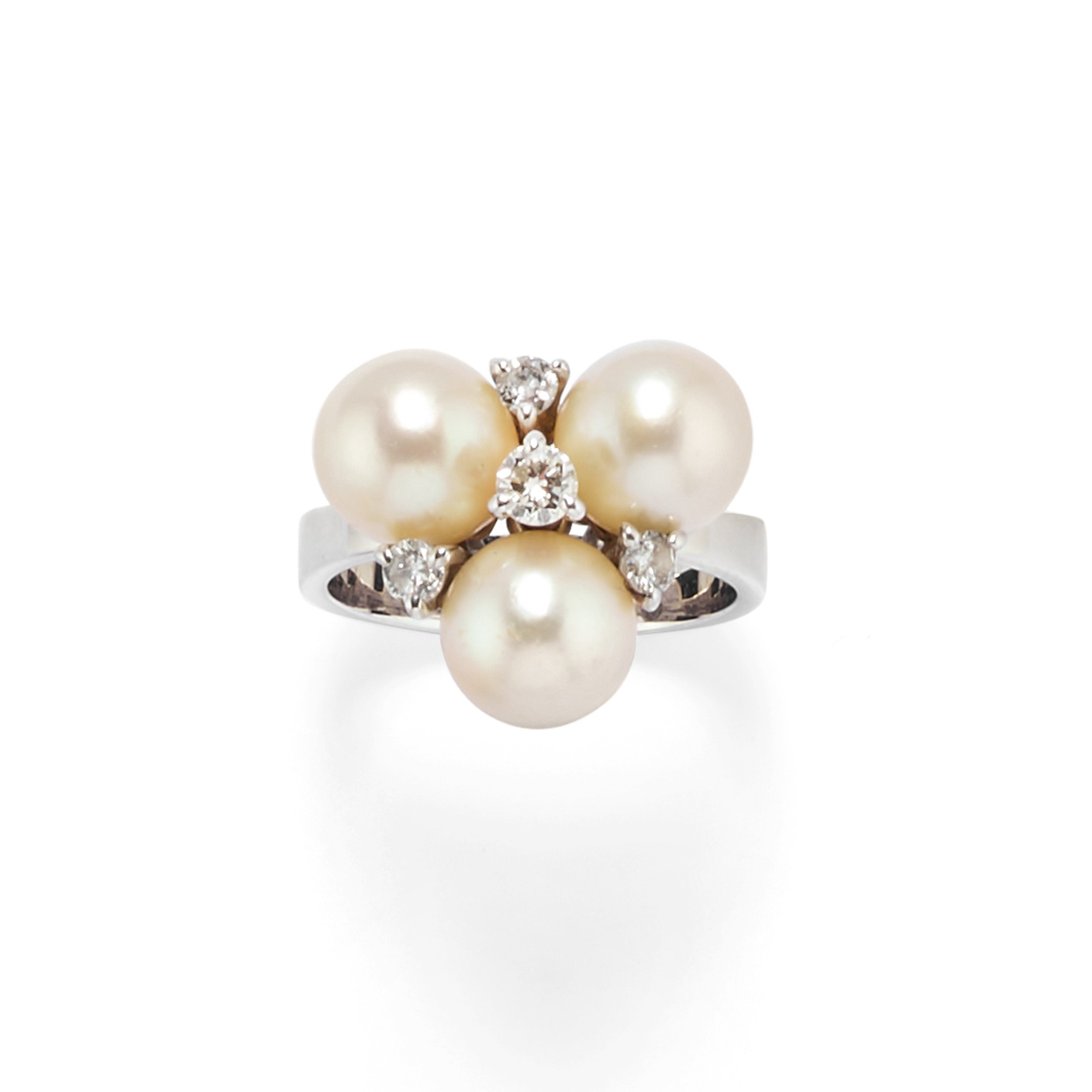Demi-parure con Perle