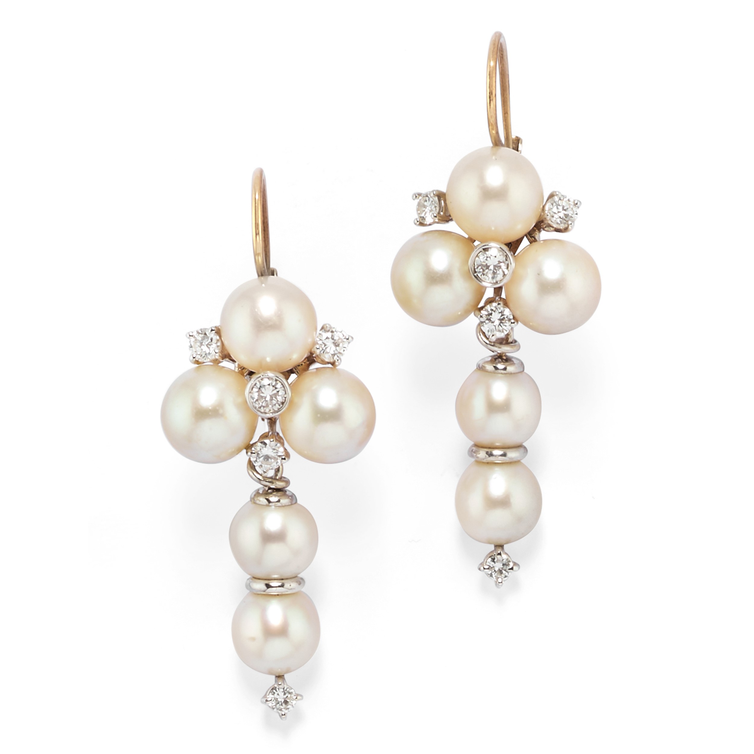 Demi-parure con Perle