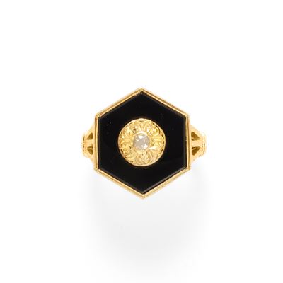 Anello con Onice