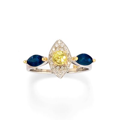 Anello con Zaffiro