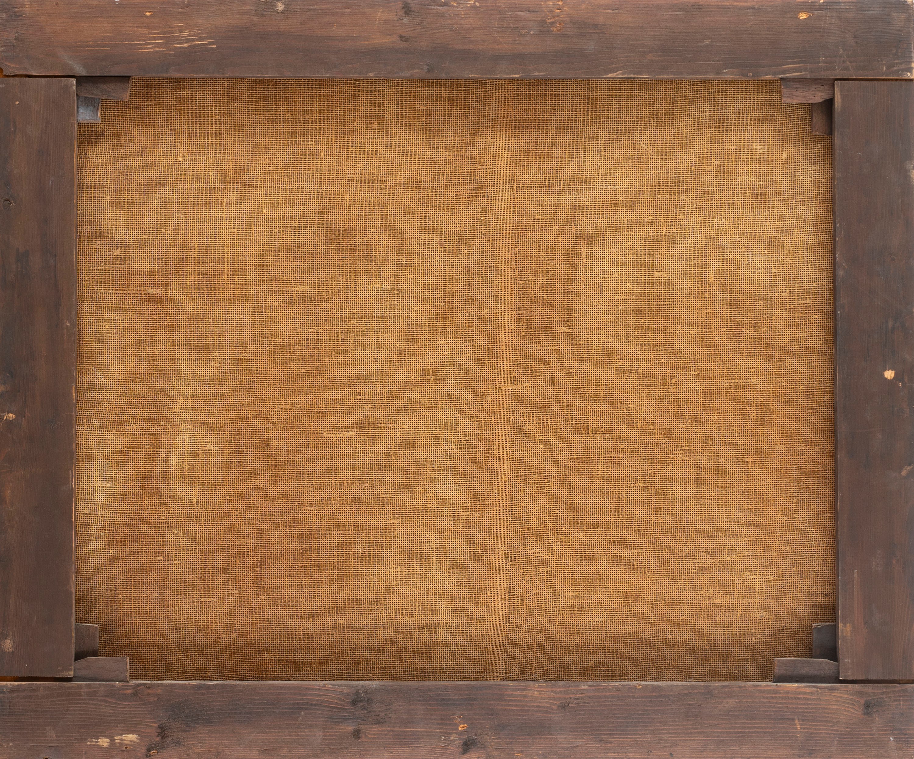 Mele, uva e anguria su un piano; Funghi, uva e fichi