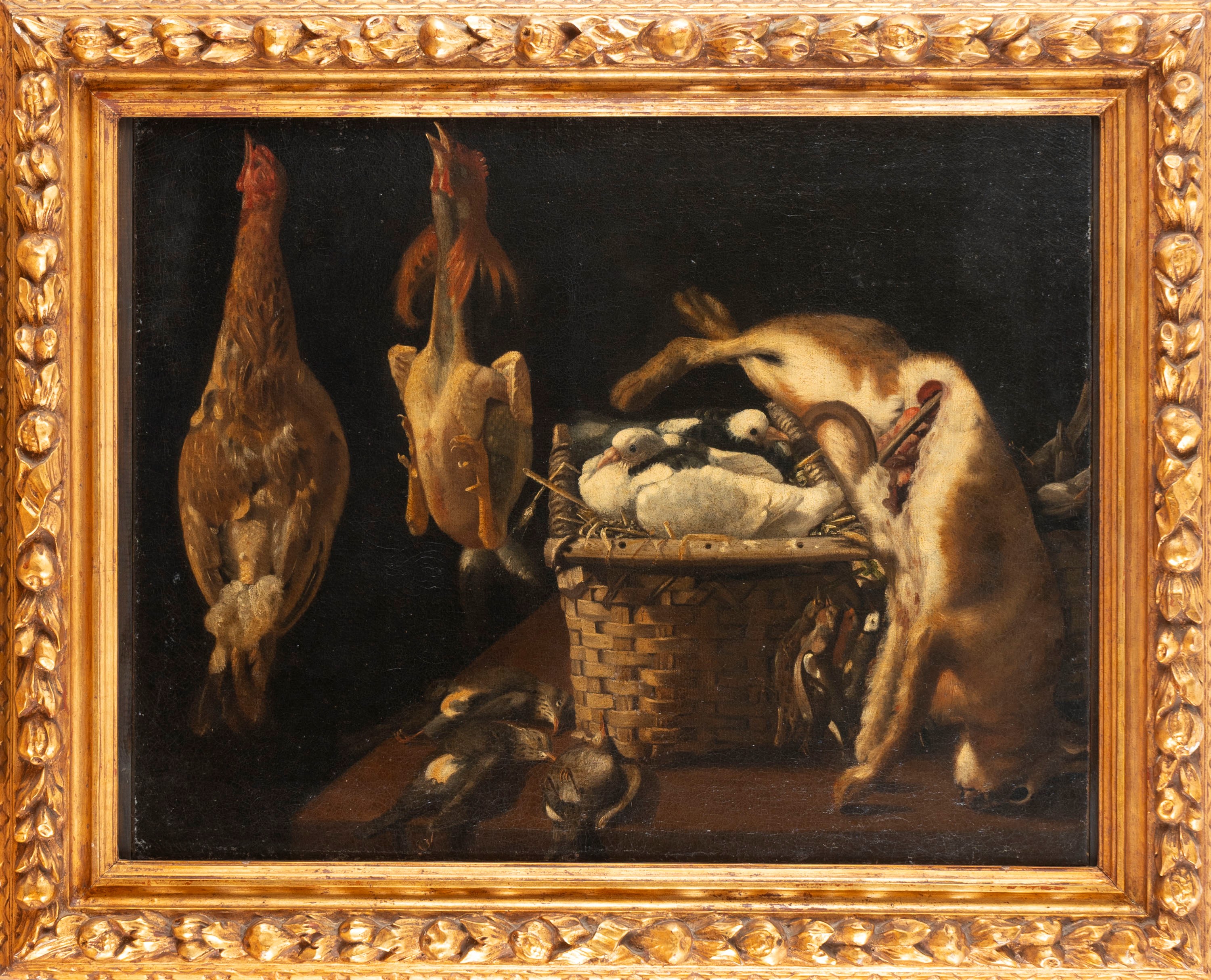 Artista Fiammingo Attivo in Italia Settentrionale, Secolo XVII - Esteban March, Trionfo di caccia...