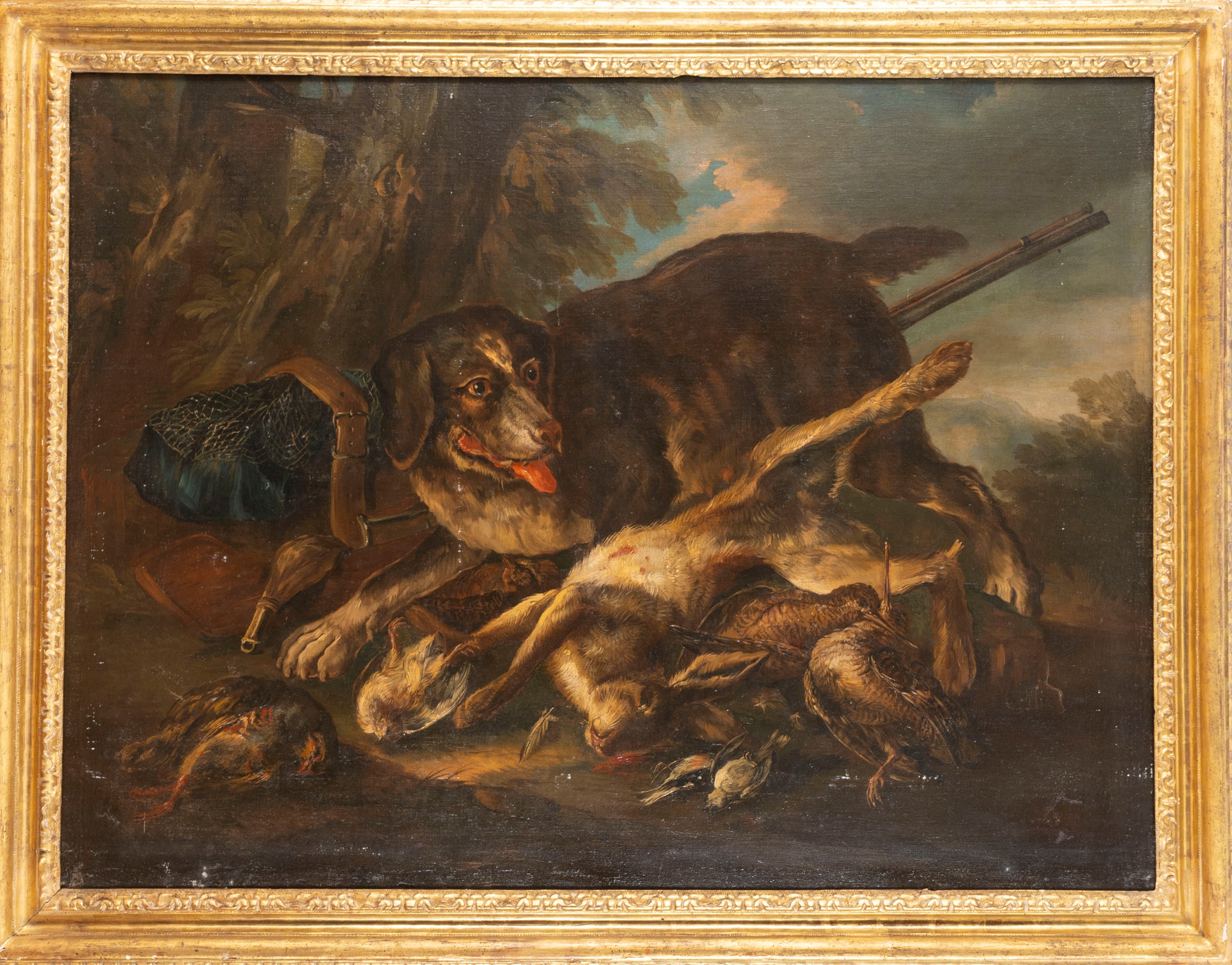 Giovanni Crivelli, Detto il Crivellino - Giovanni Crivelli, Cane scaccia un gatto che insidia dei...