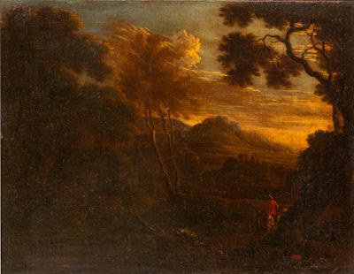 Paesaggio con Viandante