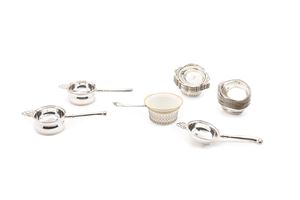 Twenty-six silver and sheffield objects