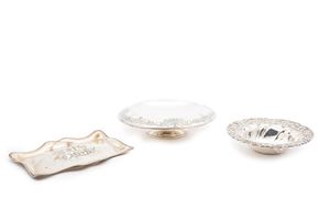 Three sterling silver objects