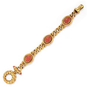 Bracciale con corallo