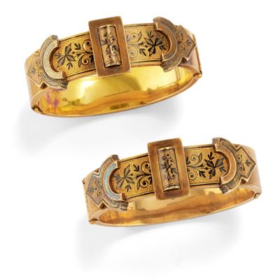 Coppia di Bracciali Vittoriani