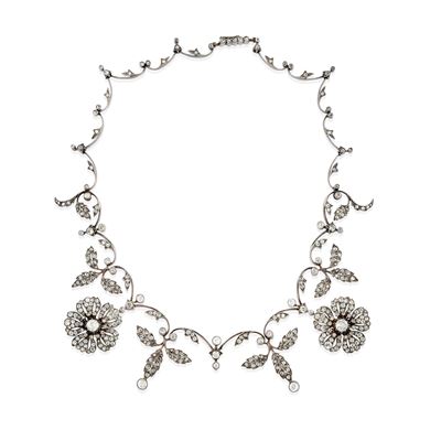 Collana con Diamanti